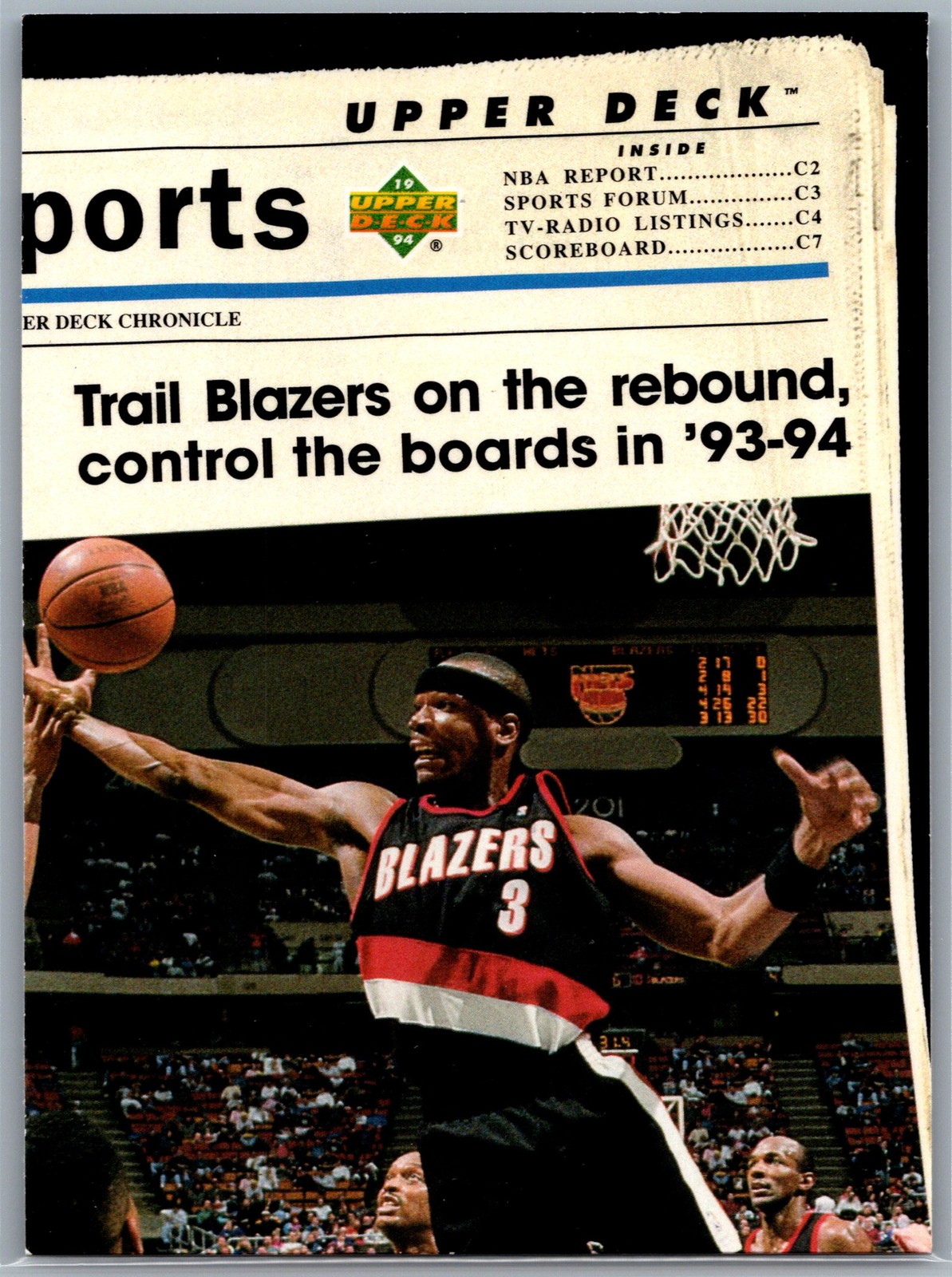 1993-94 Upper Deck Special Edition #220 Portland Trail Blazers