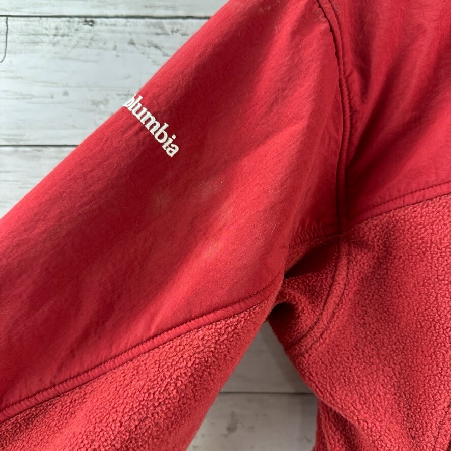 Columbia Alabama Crimson Tide Mens Small Full Zip Fleece Jacket Embroidered