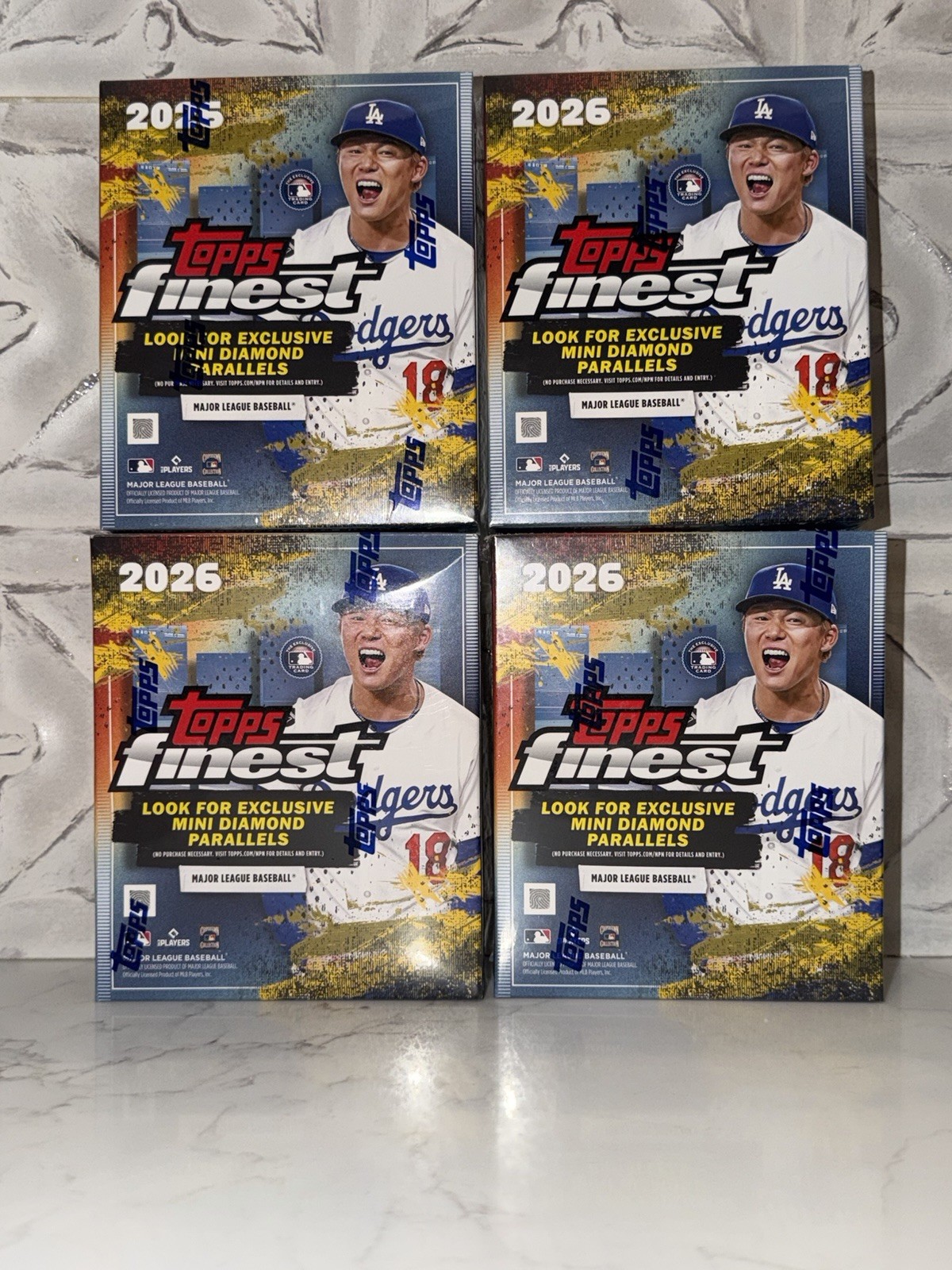 2026 Topps Finest Baseball MLB Mega Box – Factory Sealed – Fast Shipping