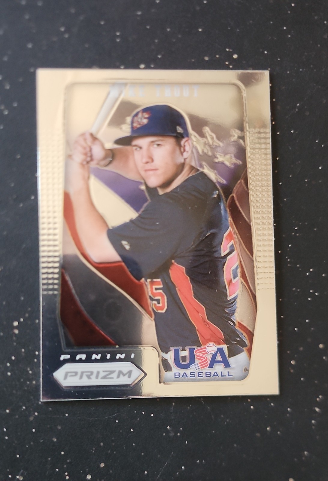 2012 Panini Prizm – USA Baseball Mike Trout #USA1