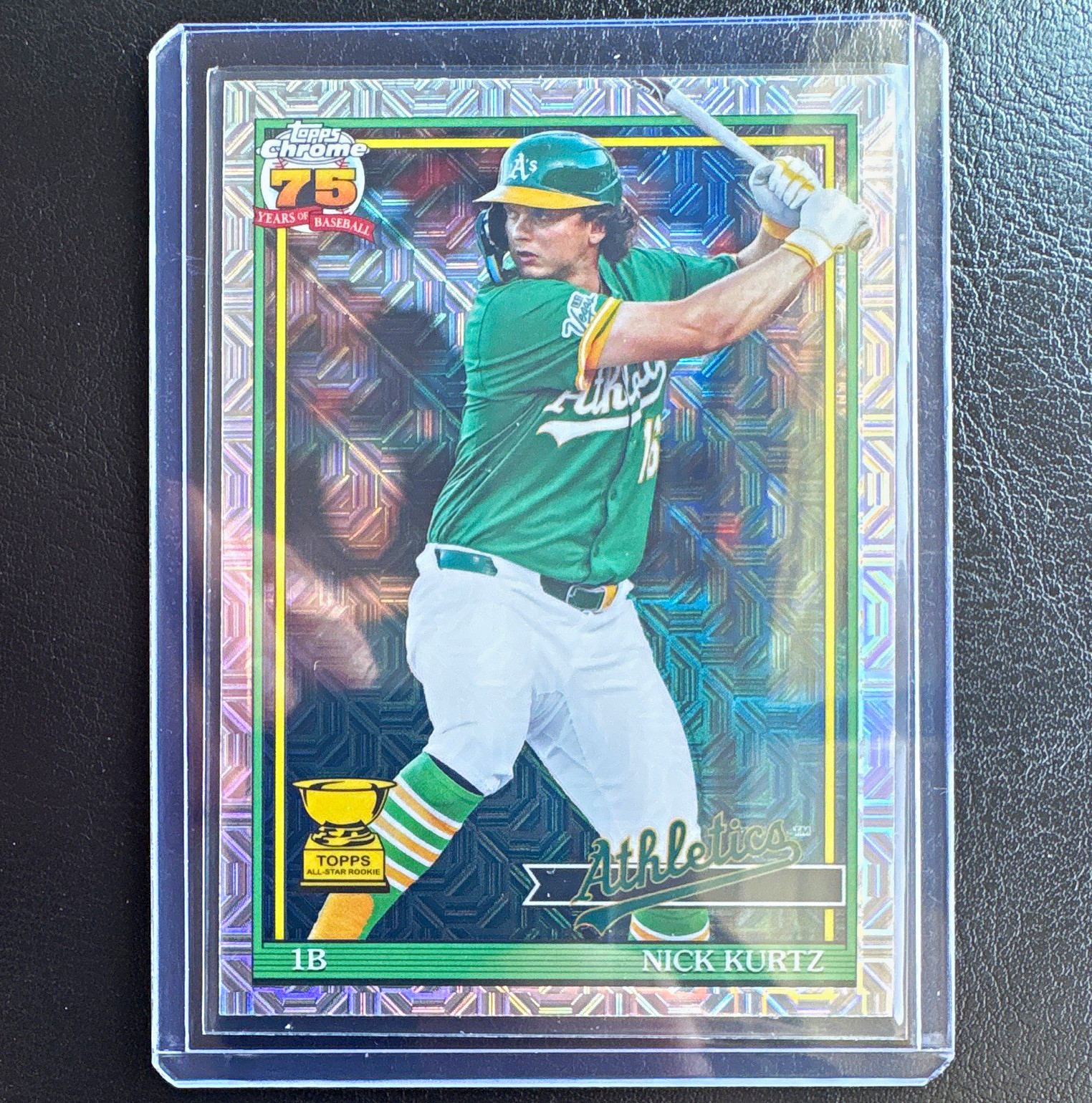 Topps Chrome 2026 Nick Kurtz Athletics 1991 Gold Cup Mojo #91C2-50
