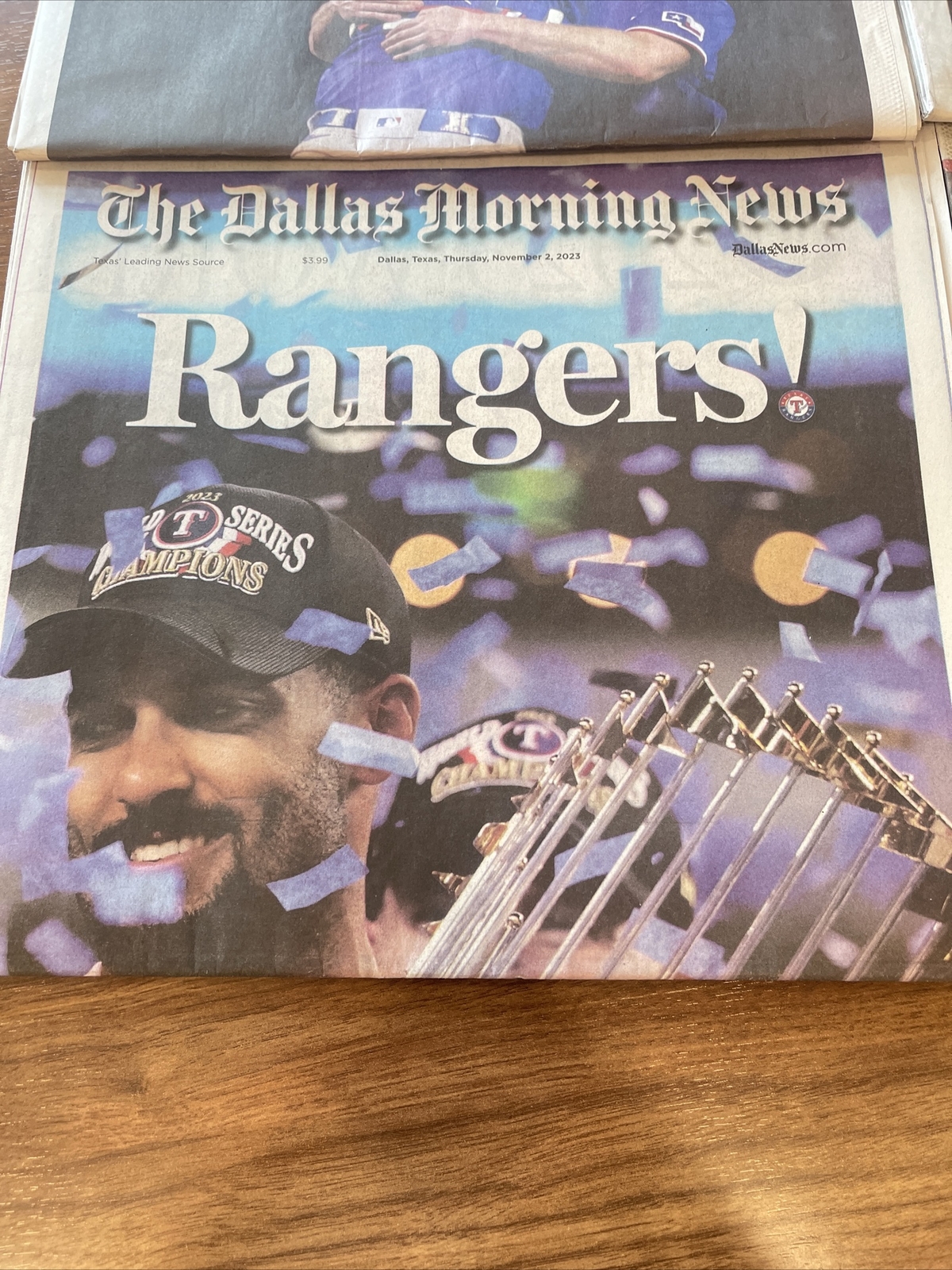 2023 Texas Rangers World Series Champions Dallas Morning News Newspaper FULL SET