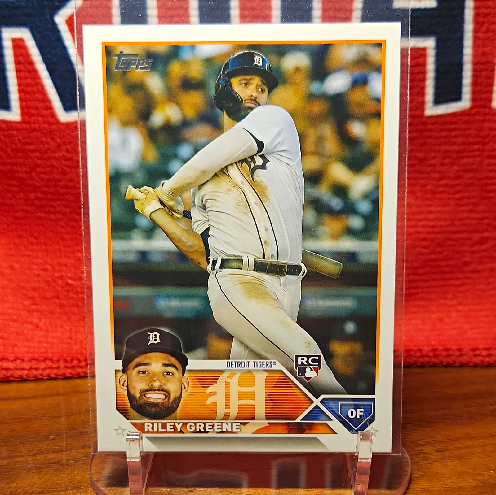 Topps 2023 Series 1 1st Edition Riley Greene RC #31 Base Set Detroit Tigers MLB