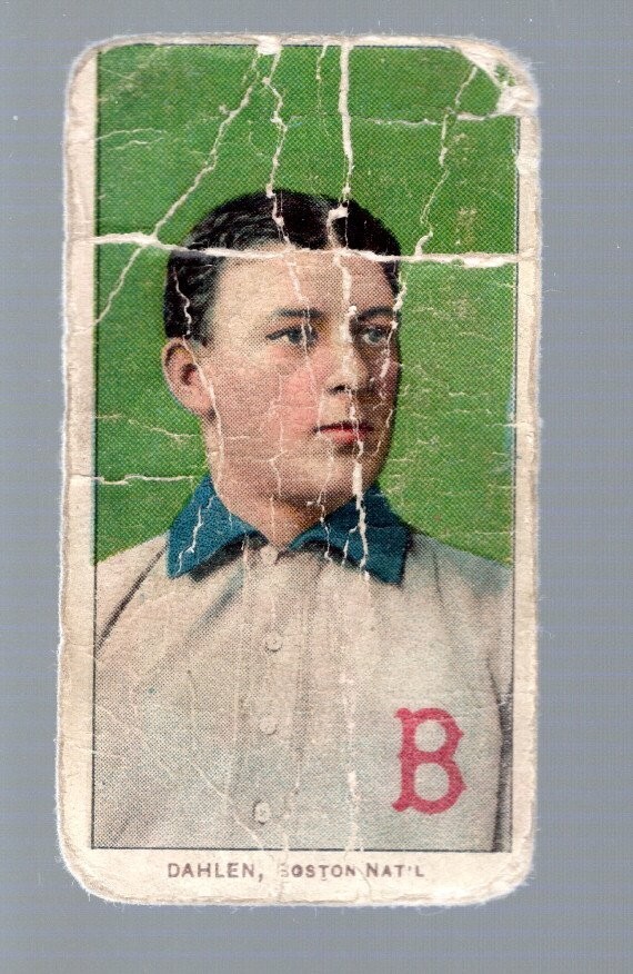 Bill Dahlen 1909-11 T206 Sweet Caporal