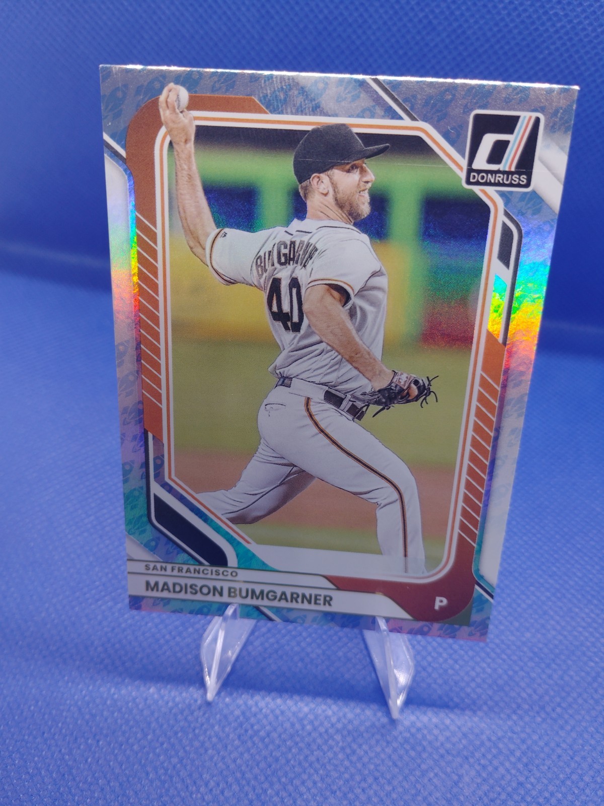 2026 Panini Donruss Madison Bumgarner Rockets Parallel #51 – Giants
