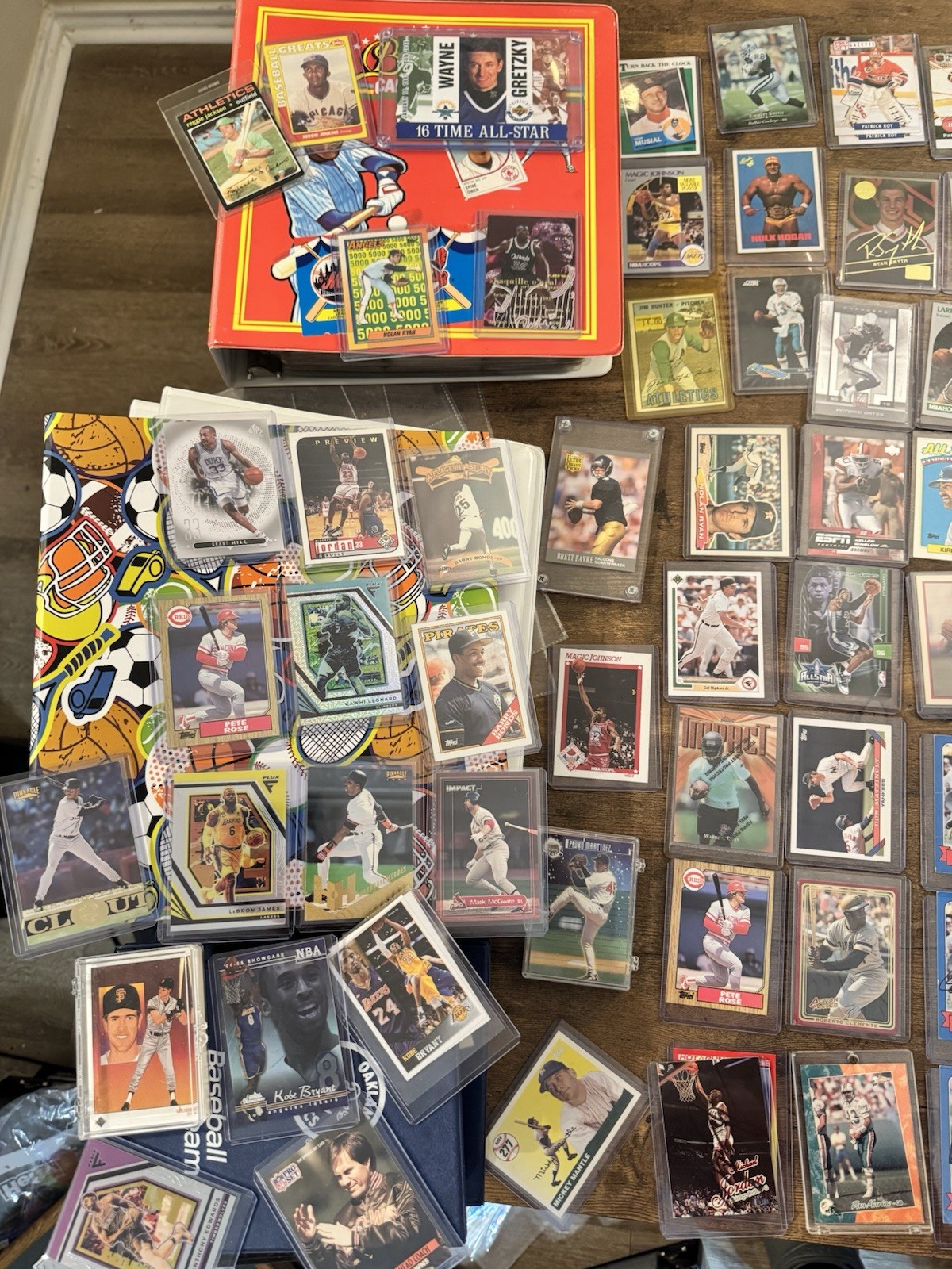 Topps Mixed Sports Trading Card Lot – Michael Jordan, Payton, Sayers, Bo
