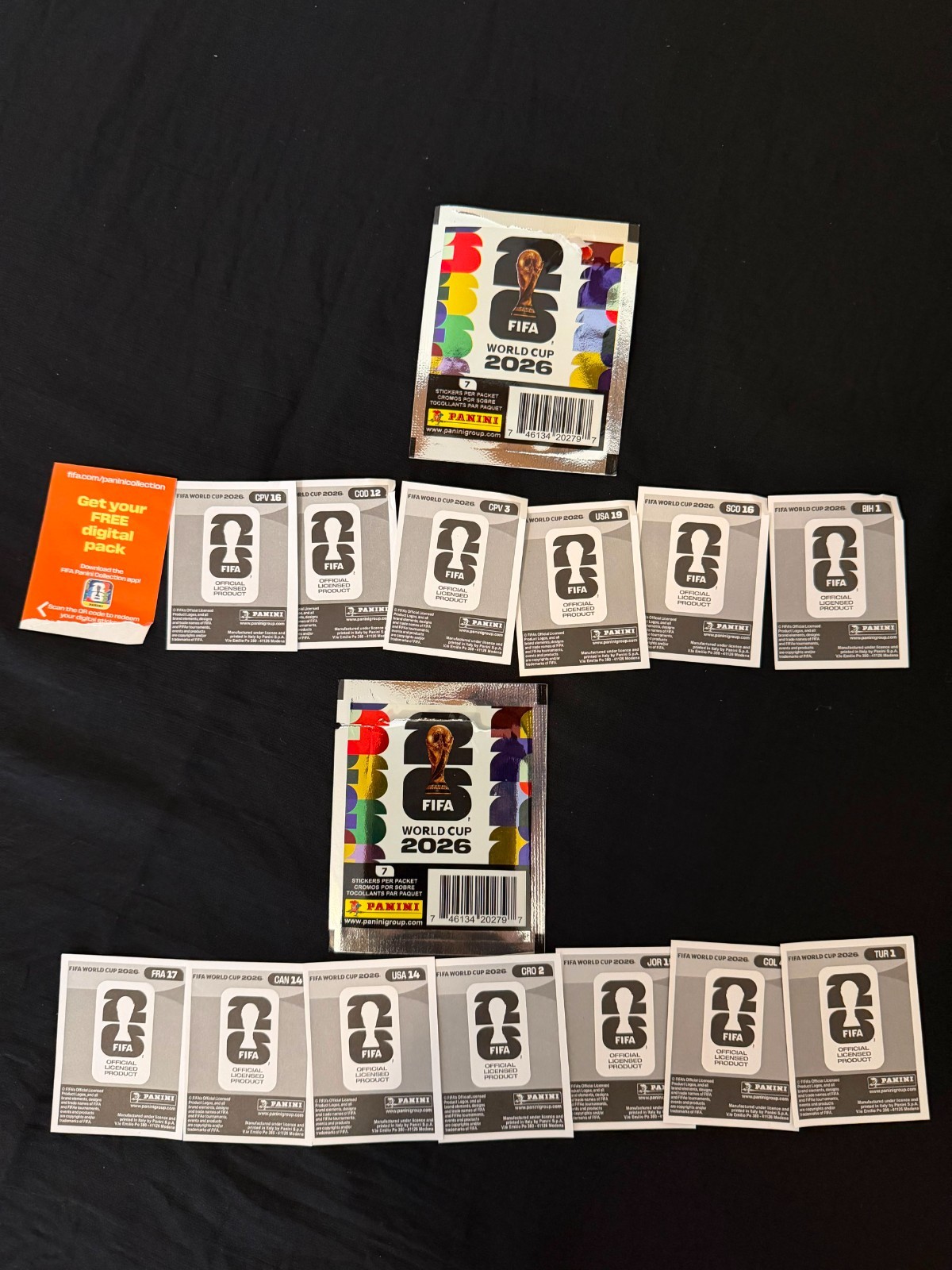 FIFA World Cup 2026™ Official Sticker Collection – 50 Pack Box-