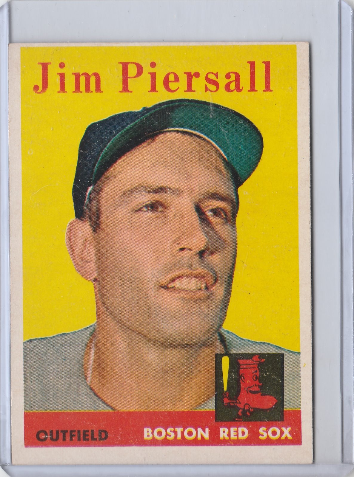 1958 Topps # 280- Jim Piersall
