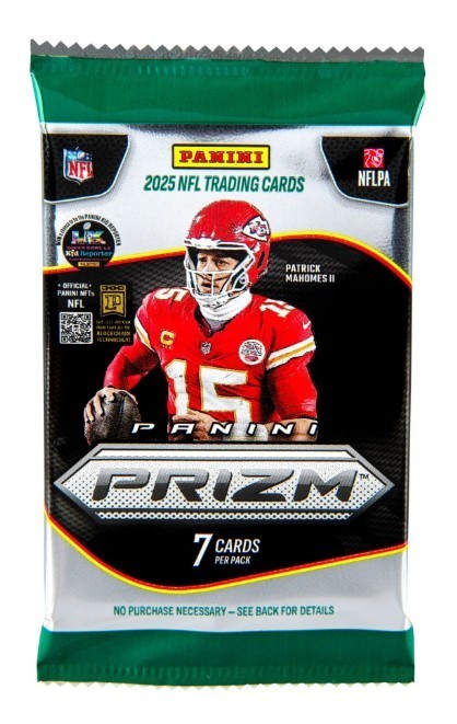 2025 Panini Prizm Football Trading Card Factory Sealed Mega Box