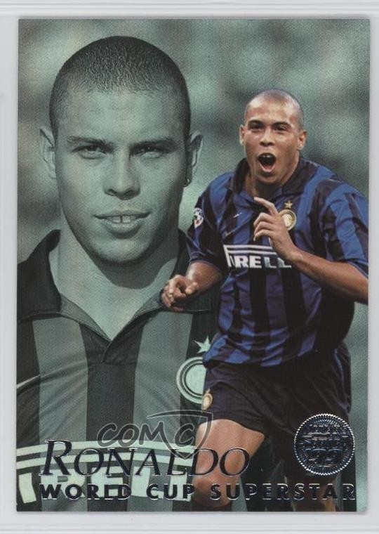 1998-99 Merlin Serie A 99 World Cup Superstars Ronaldo #B3 0dj8
