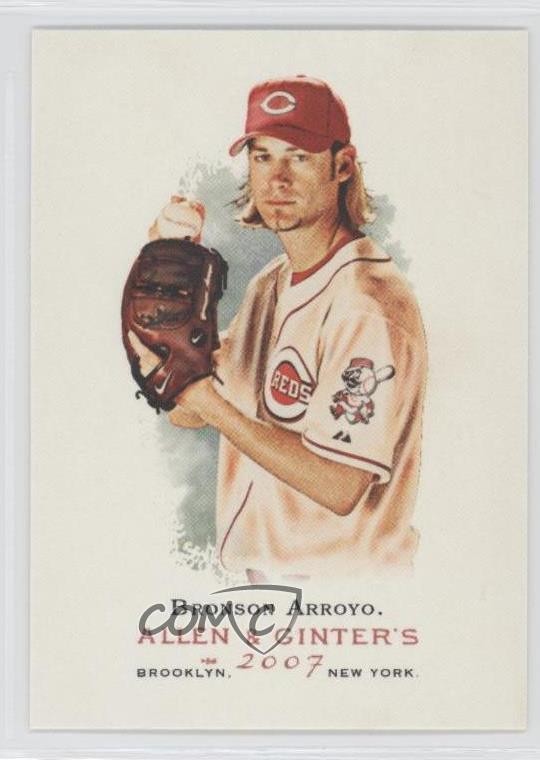 2007 Topps Allen & Ginter’s Bronson Arroyo #176 0f8