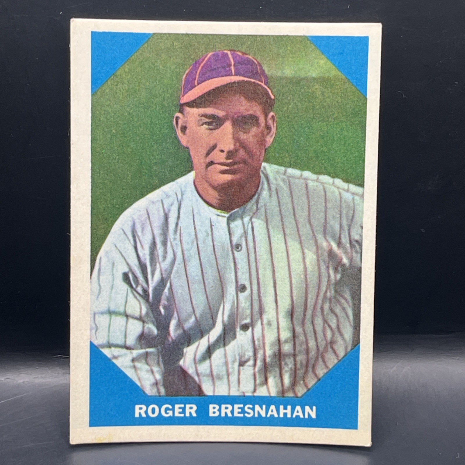 1960 Fleer Baseball Greats Roger Bresnahan, #8, VG-EX Condition