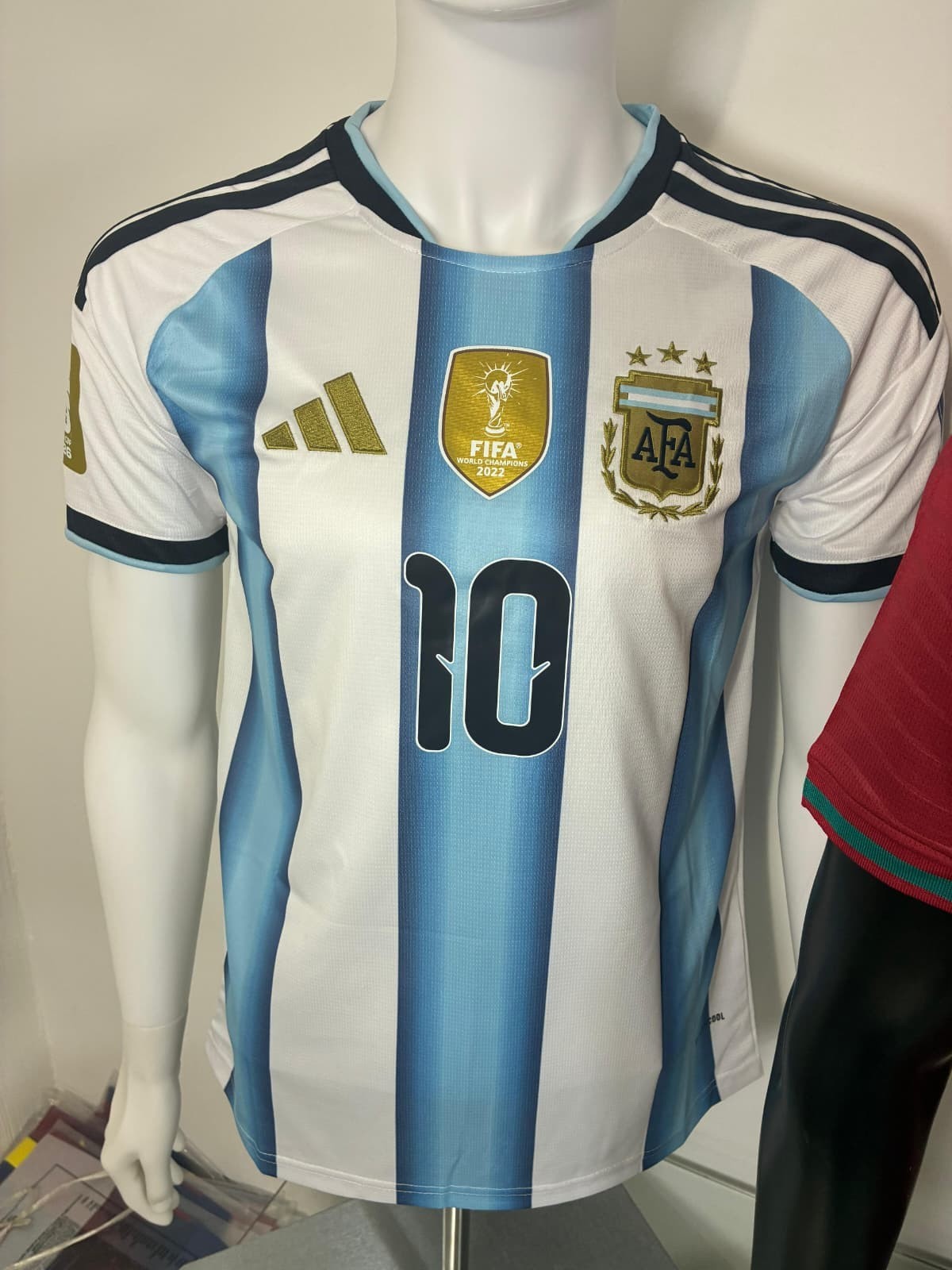 Size 3XL Argentina Messi Fan Version Jersey 2026 Football Shirt
