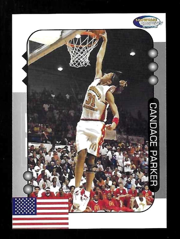 CANDACE “ACE” PARKER Tennessee / McDonald’s / WNBA 2005 ShowCase Prospects RC