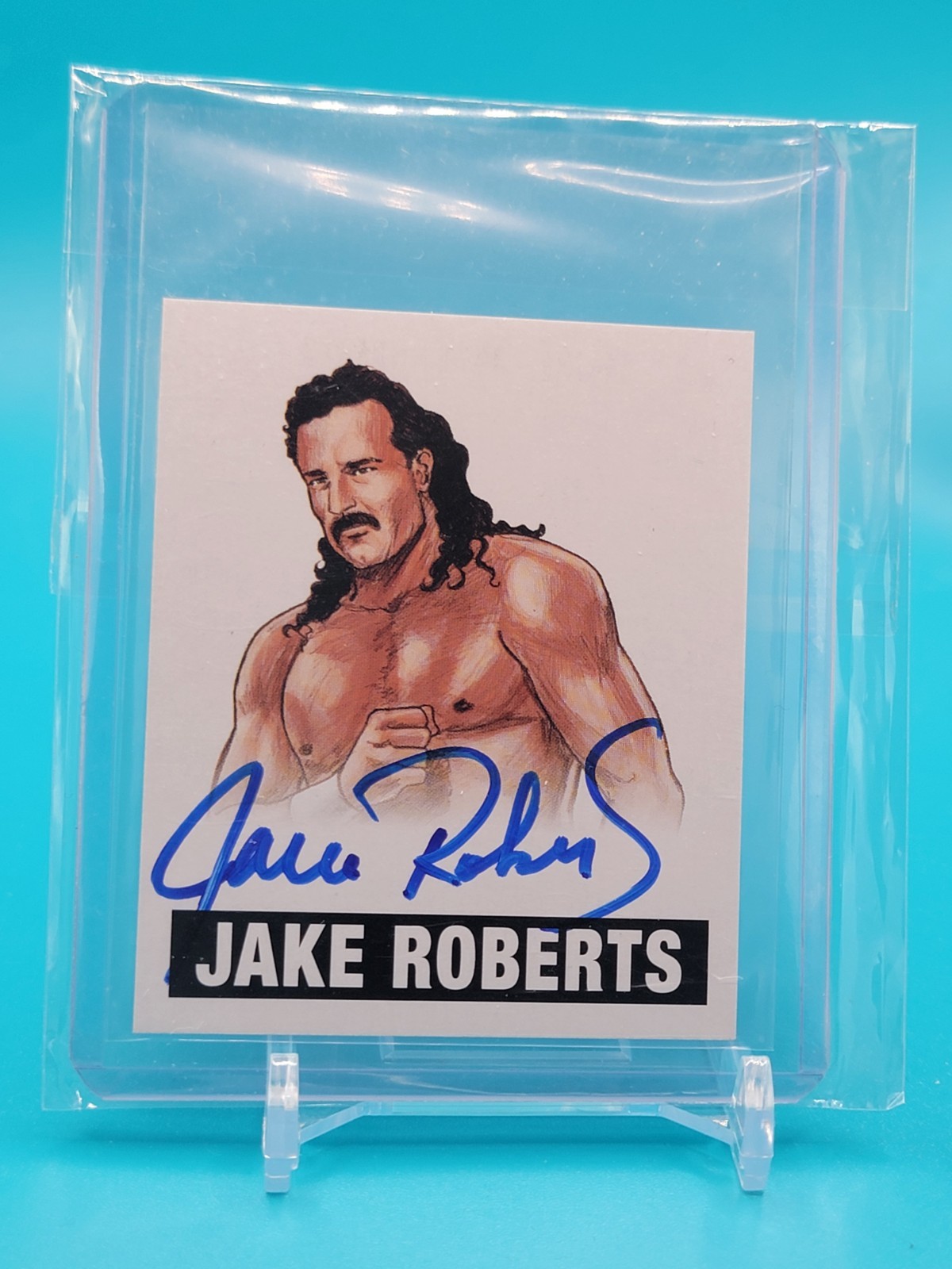 Jake Snake Roberts 2012 Leaf Originals Wrestling Alternate Signed Card Autograph