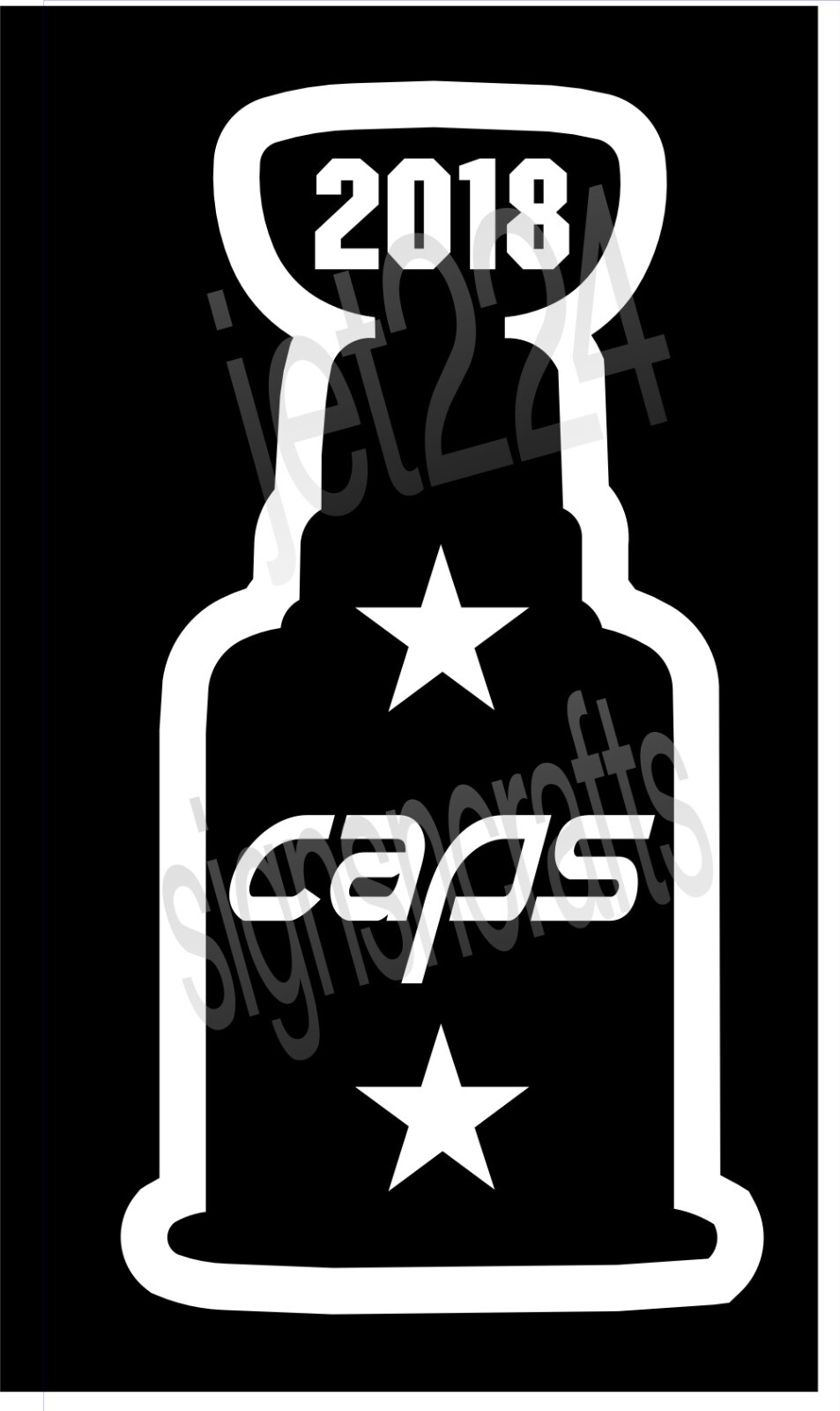 Carolina Hurricanes STICKER DECAL Stanley Cup Champs 2006