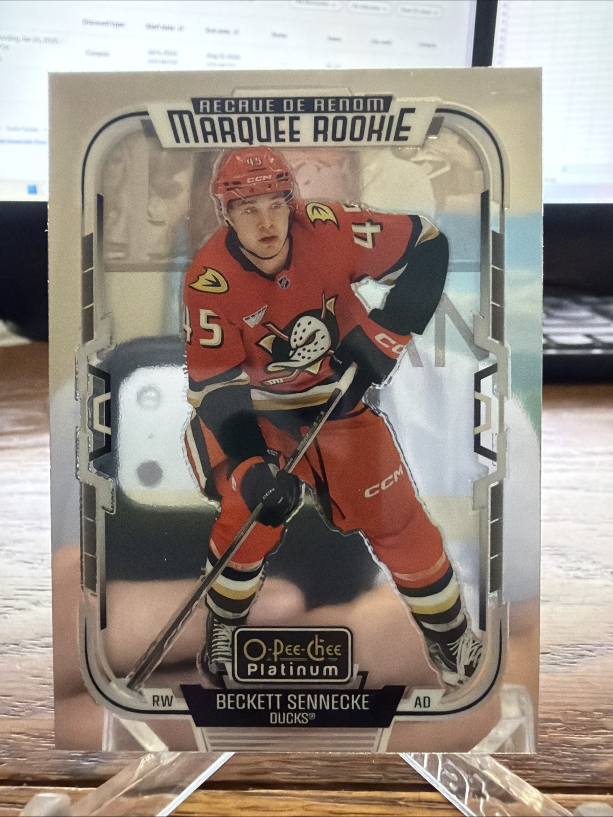 2025-26 25-26 O-Pee-Chee Platinum OPC Marquee Rookies Beckett Sennecke (RC) RC