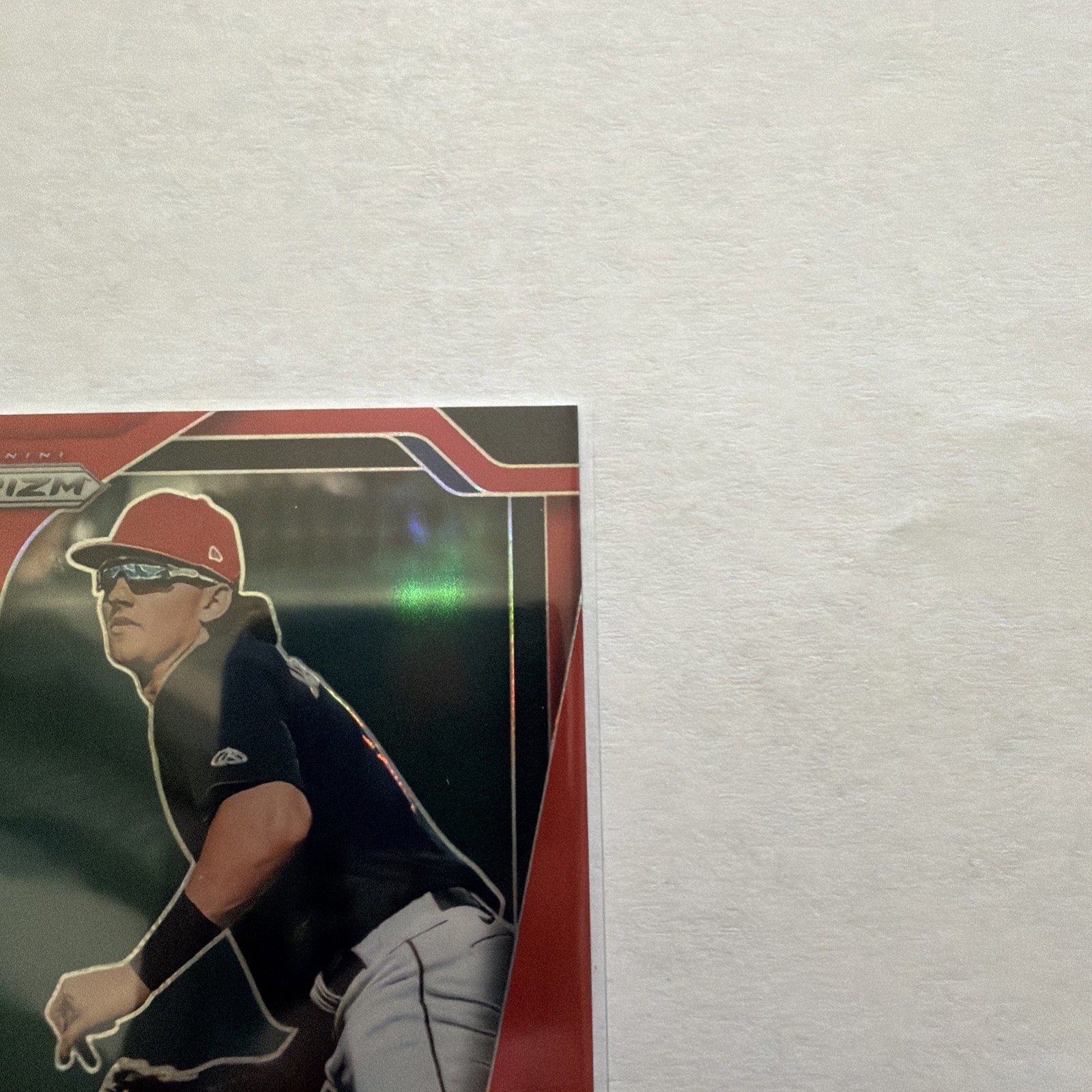 2025 Panini Prizm – Chase Delauter, Chase Delauter #7 Red Prizm /299 (RC)