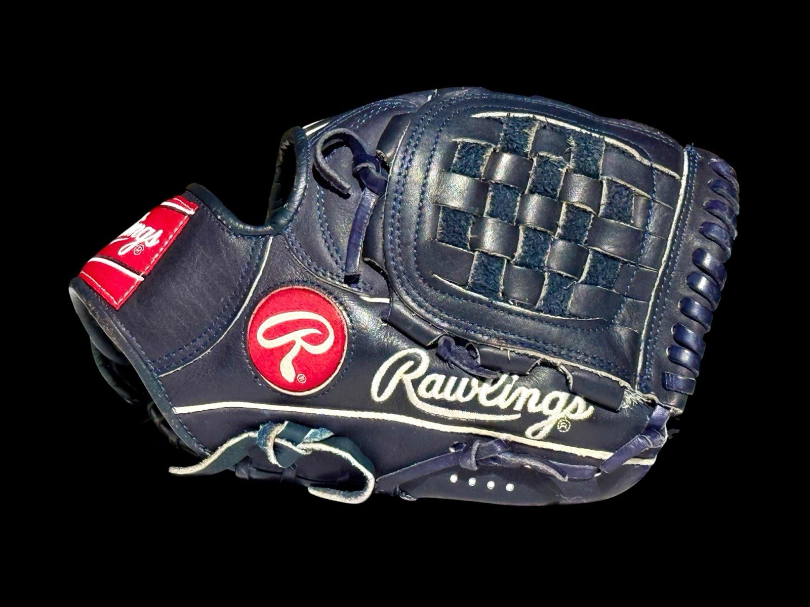 1999 RAWLINGS NYY DEREK JETER NAVY BLUE HEART OF THE HIDE 11.5″ PRO-DJ2 GLOVE
