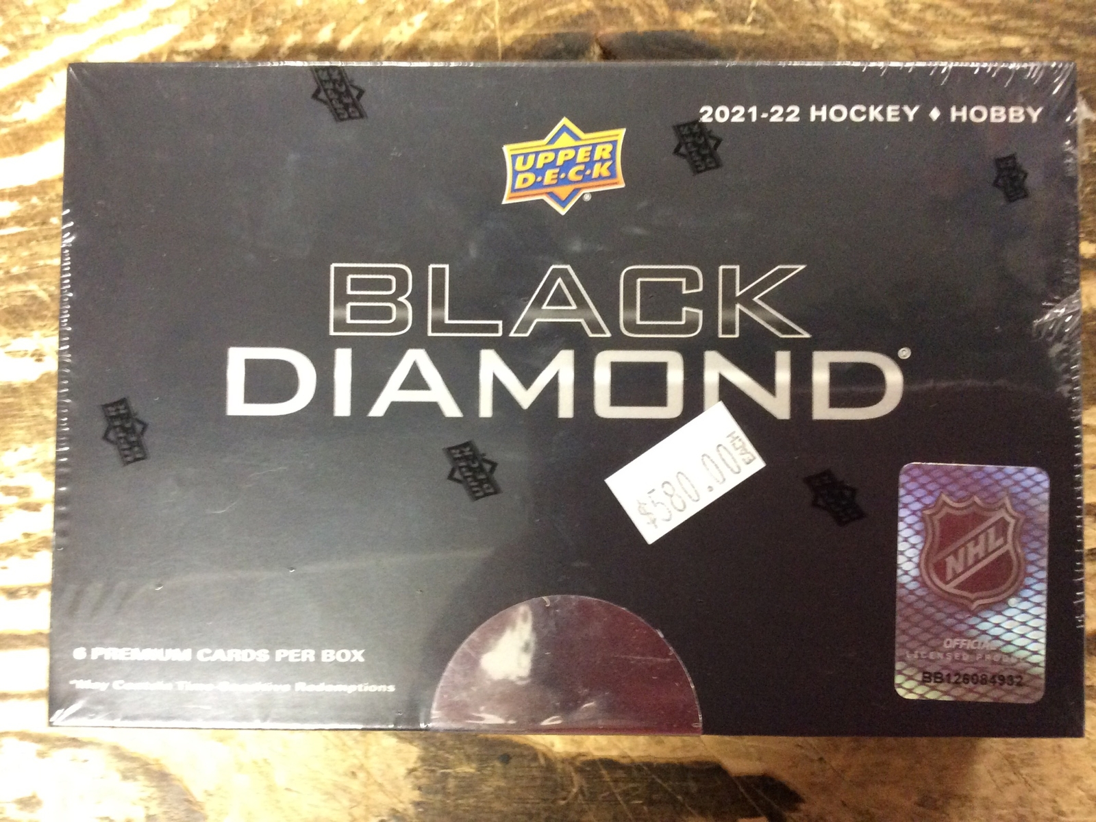 Black Diamond 21 22 Upper Deck Hockey Sealed Box
