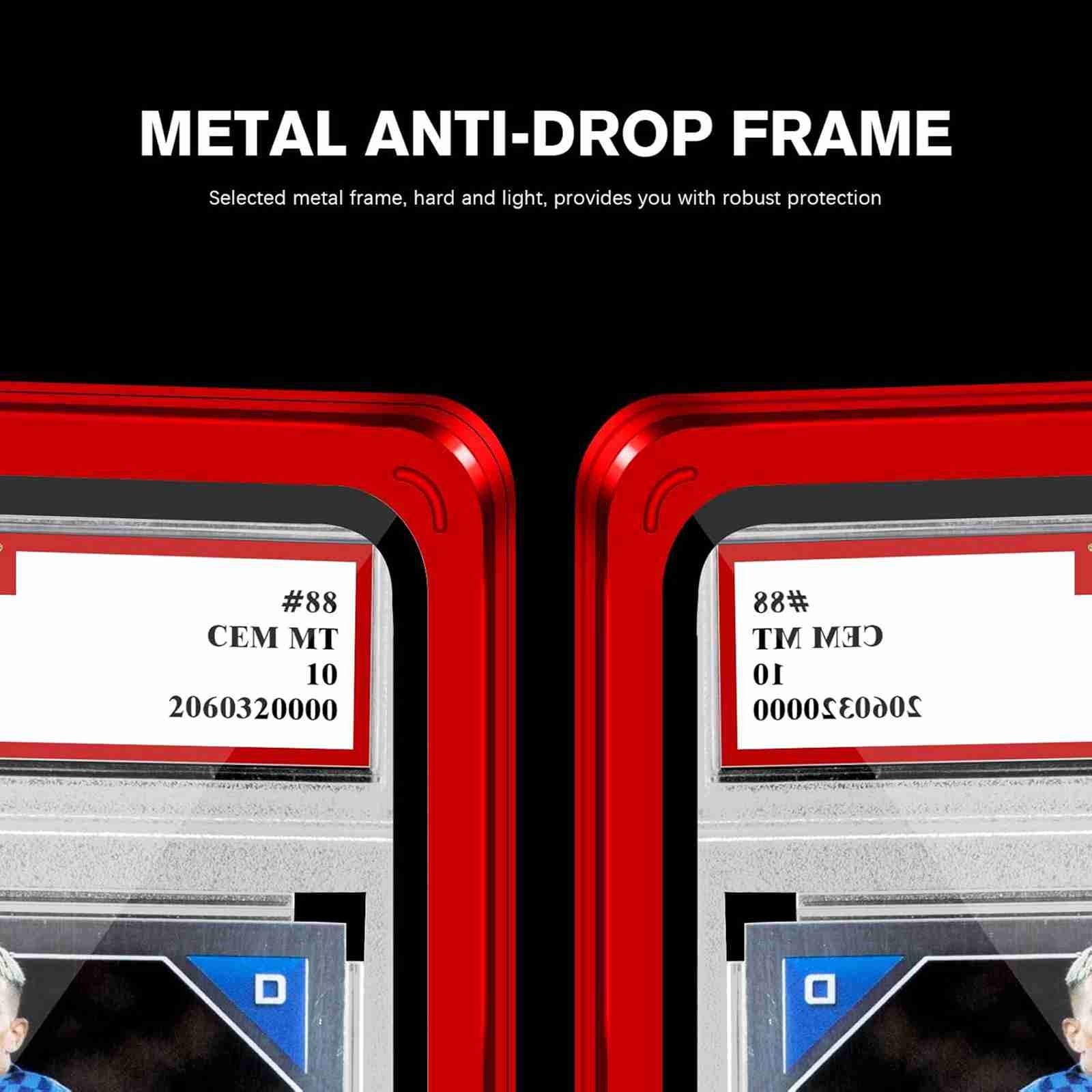 for PSA Slab Graded Trading Cards Protector Holder 35PT Magnetic Case Display