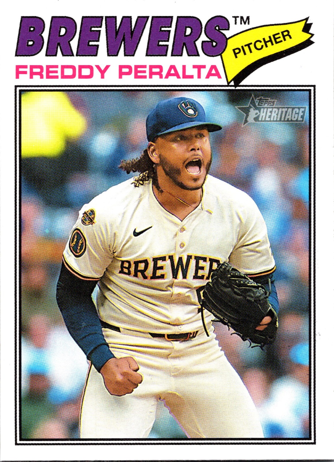 2026 Topps Heritage FREDDY PERALTA #291 NM