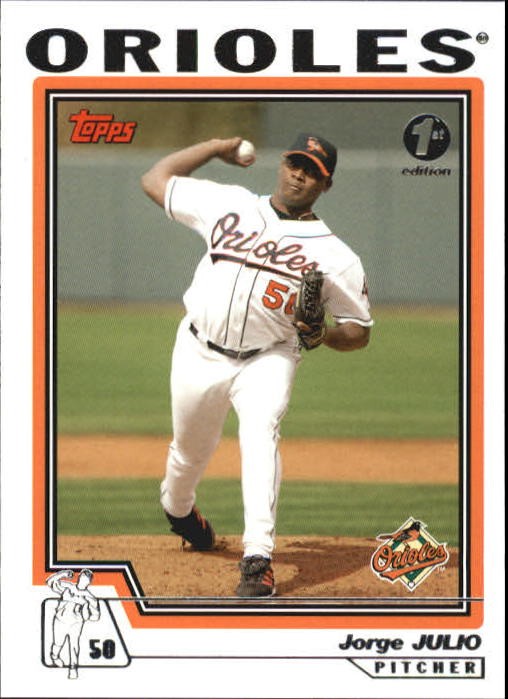 2004 Topps 1st Edition #212 Jorge Julio – BB