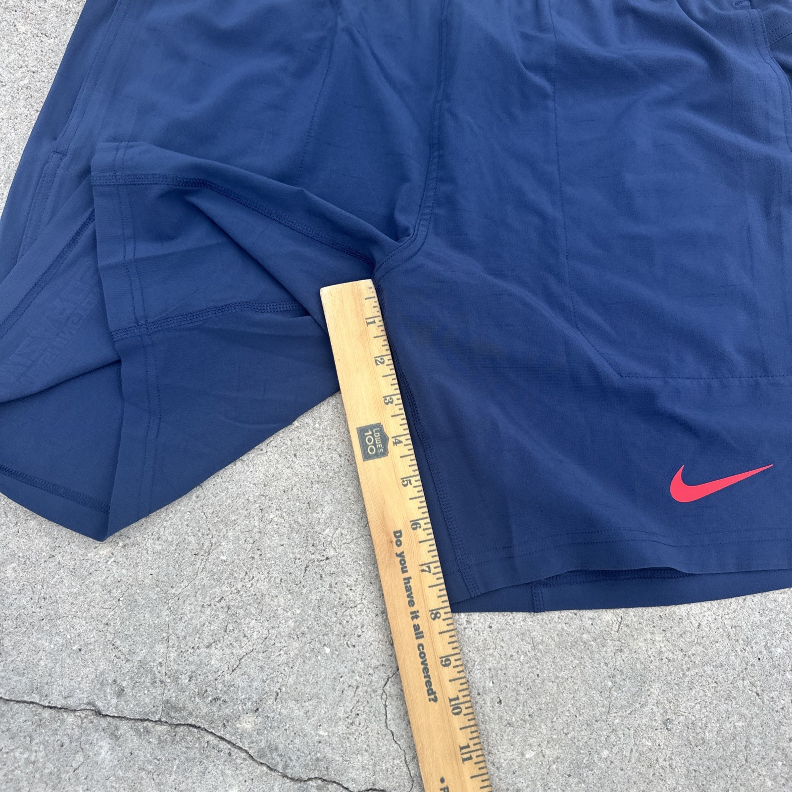 Nike Dri-FitNBA Washington Wizards Basketball Shorts Mens Large Blue Run Gym