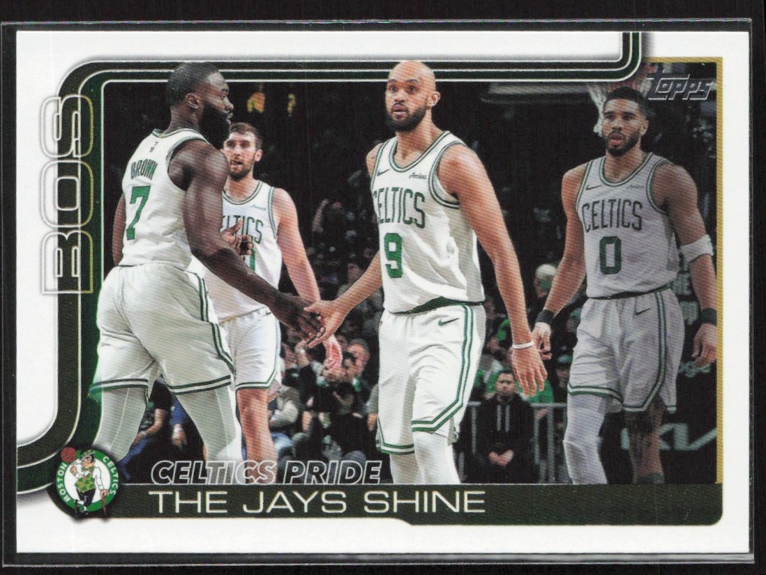 2025-26 Topps Celtics Pride: The Jays Shine Boston Celtics #272