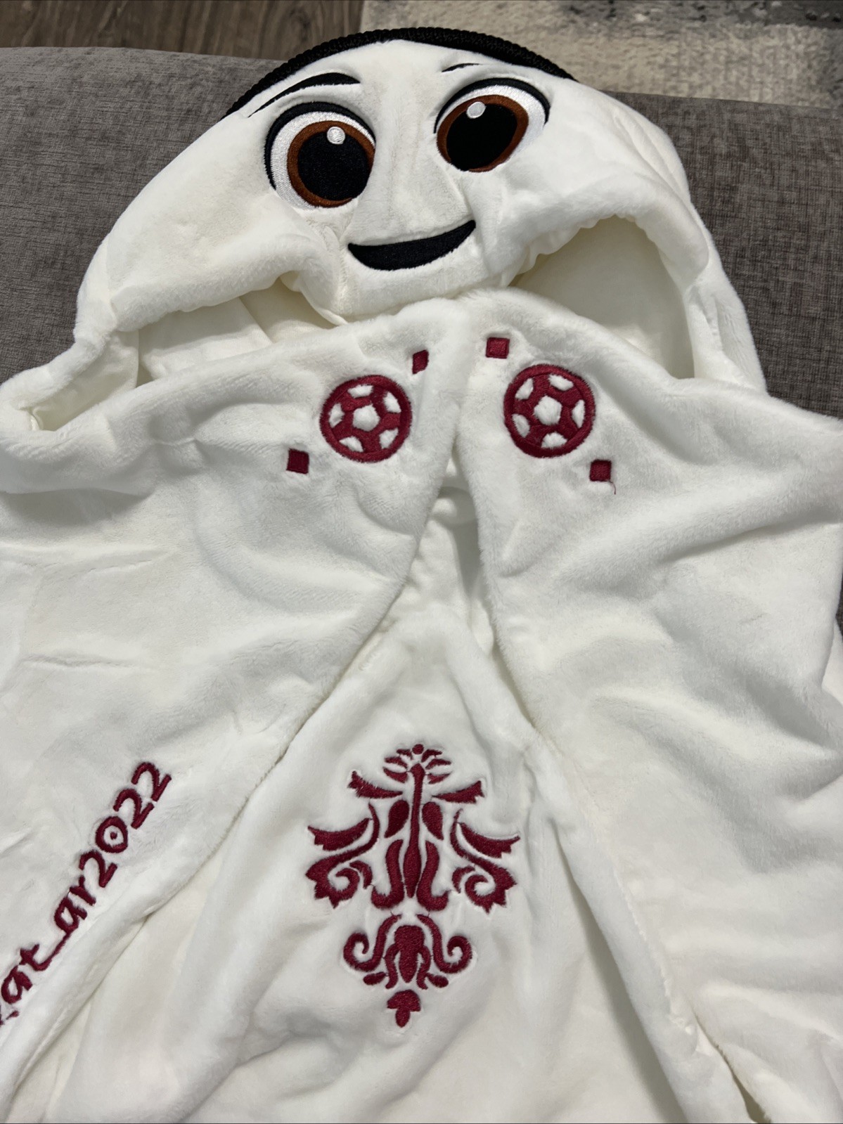 La’eeb Mascot Plush Hat FIFA World Cup Qatar 2022 Official Laeeb Souvenir