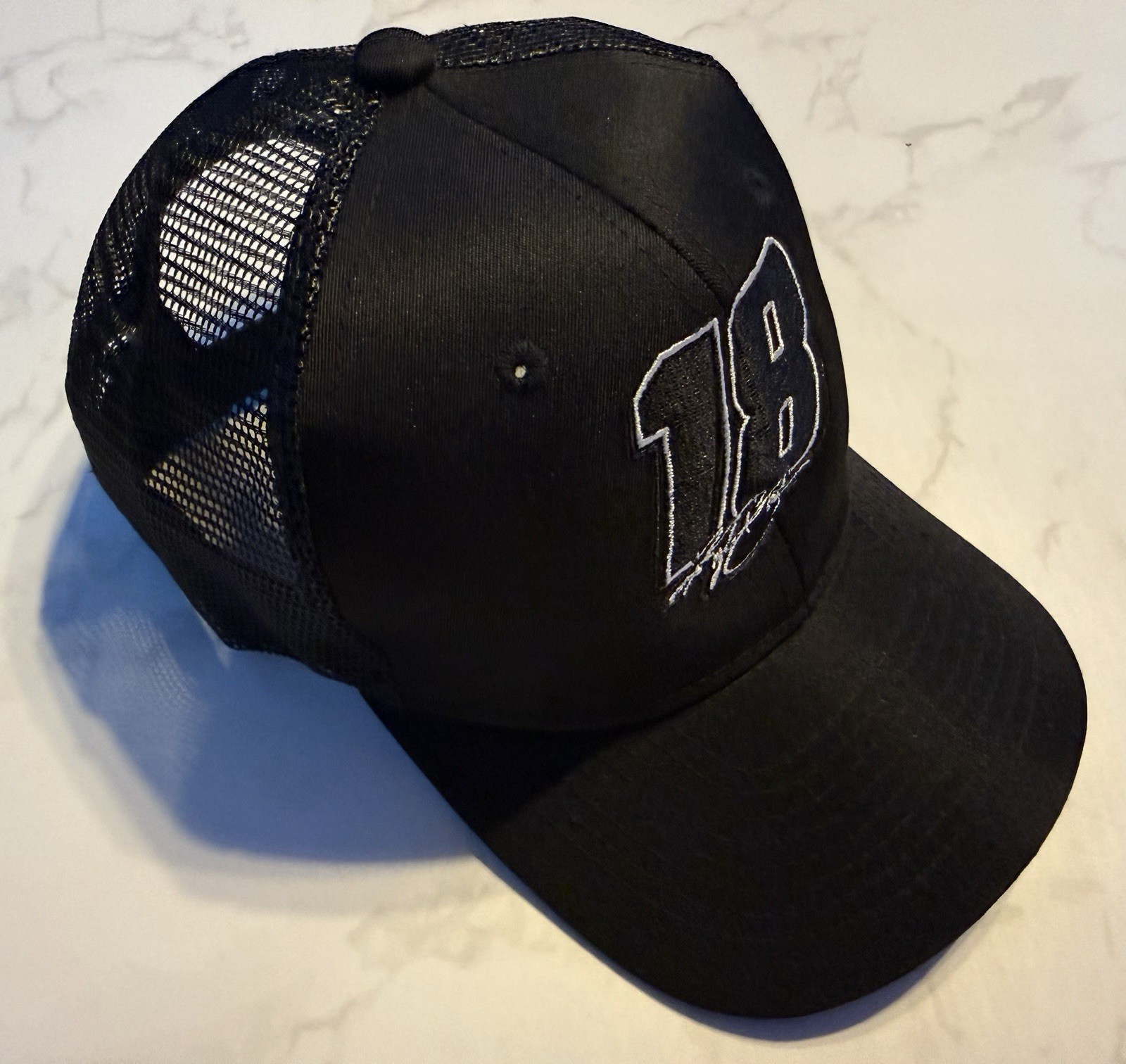 Kyle Busch Tribute #18/8 NASCAR SnapBack Trucker Hat