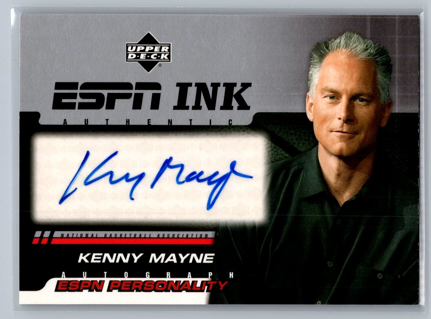 2005 Upper Deck – ESPN Ink Kenny Mayne #INK-KM (AU)