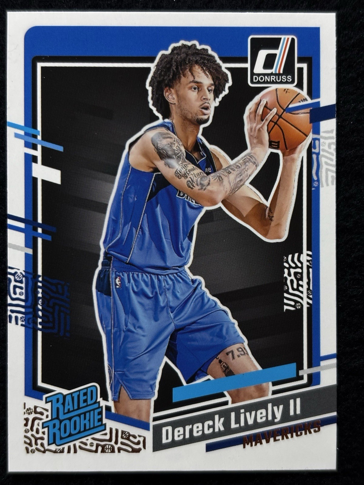 2023-24 Panini Donruss Rated Rookie Dereck Lively #233 (RC)