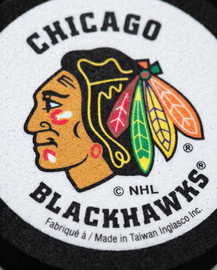 Inglasco Foam Puck – Chicago Blackhawks