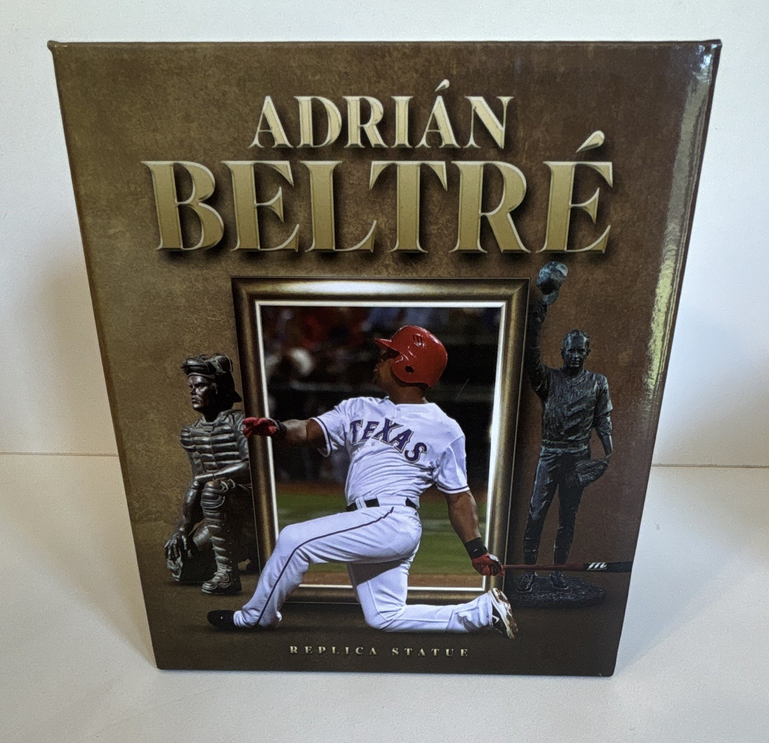 Adrian Beltre Texas Rangers Bronze Replica Statue MLB Baseball Collectible
