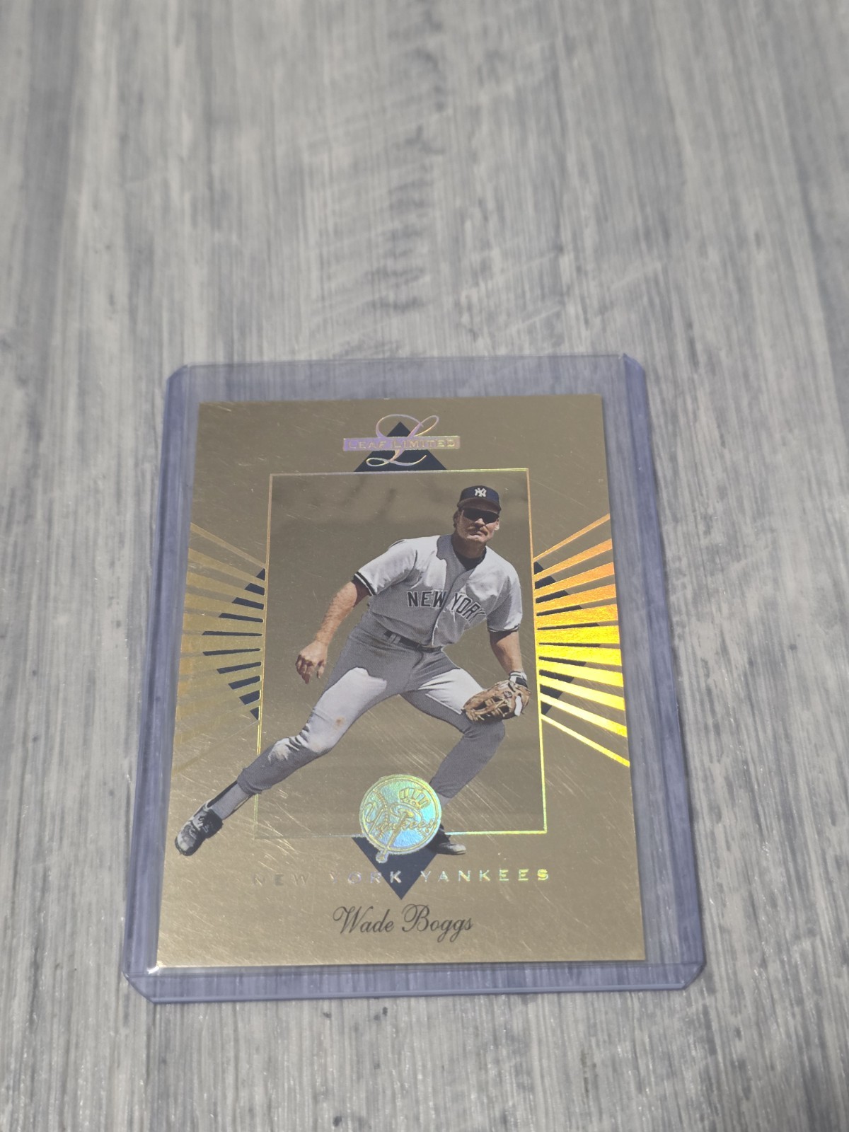 1994 Leaf Limited – Gold All-Stars Wade Boggs New York Yankees #9915/10000 C212