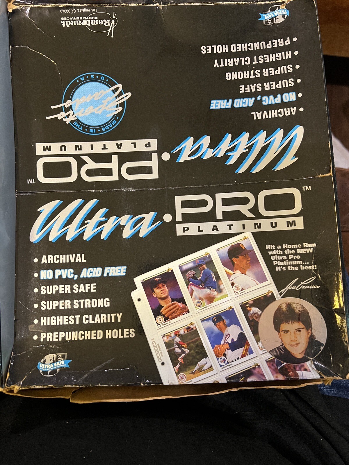 Ultra Pro Platinum Series 9-Pocket Storage Pages 2-3/4″ x 3-1/2″ Pockets (165ct)