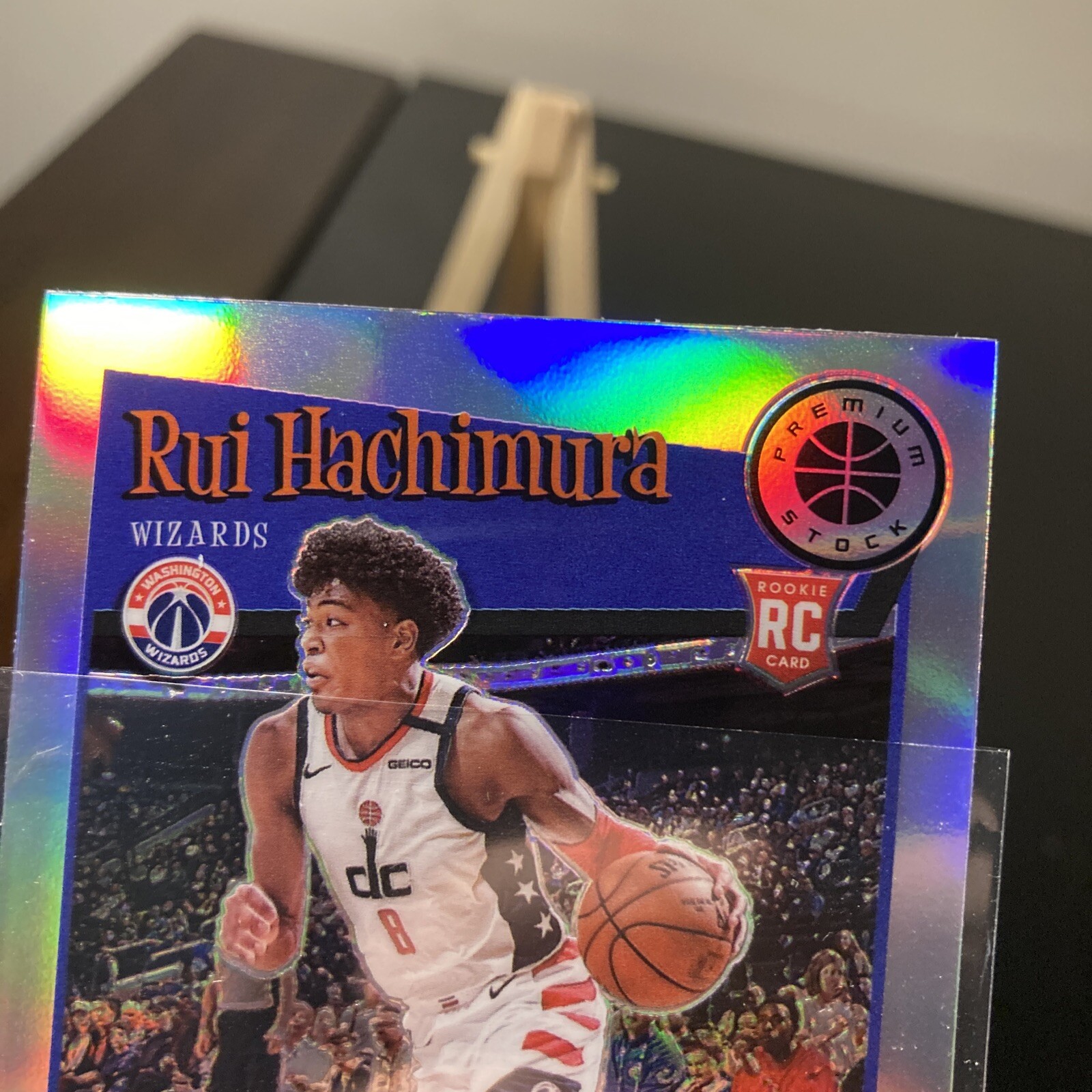 Rui Hachimura Rookie 2019-20 Hoops Premium Stock Silver Prizm
