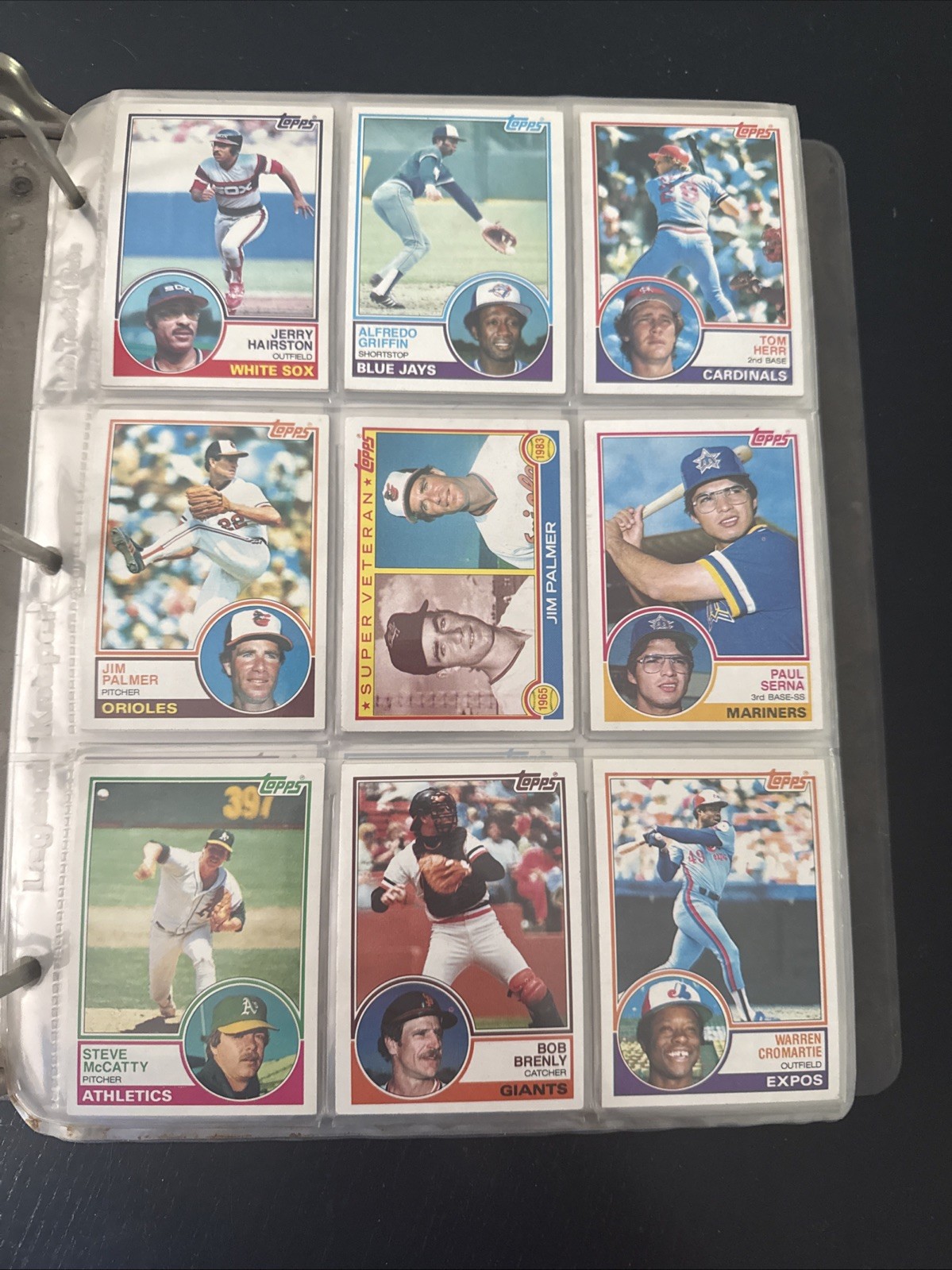 1983 Topps Baseball Cards 397-594 +Rookies -You Pick- MLB Trading Card