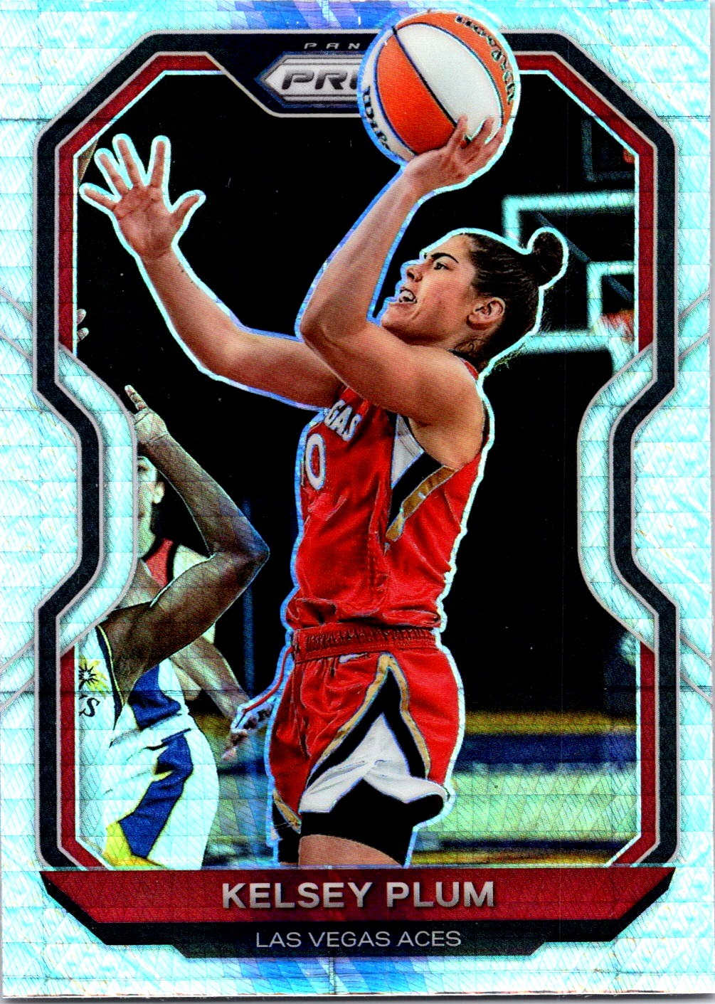 2021 Kelsey Plum Panini Prizm WNBA – Hyper Prizm 60