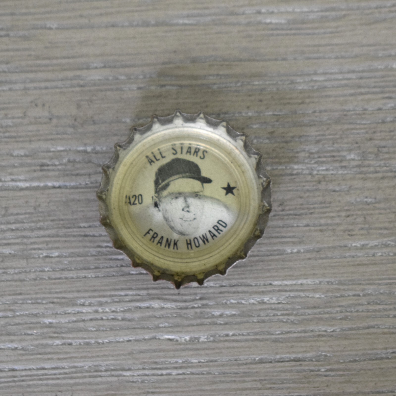 1967 MLB Coke Coca-Cola Baseball Bottle Caps National American League All Stars