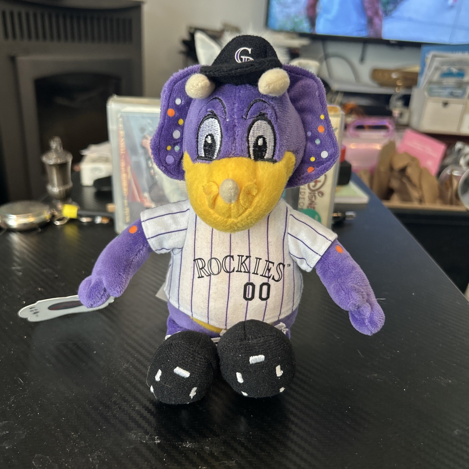 Colorado Rockies Plush Mascot Dinger 10” MLB Baseball Stuffed Animal