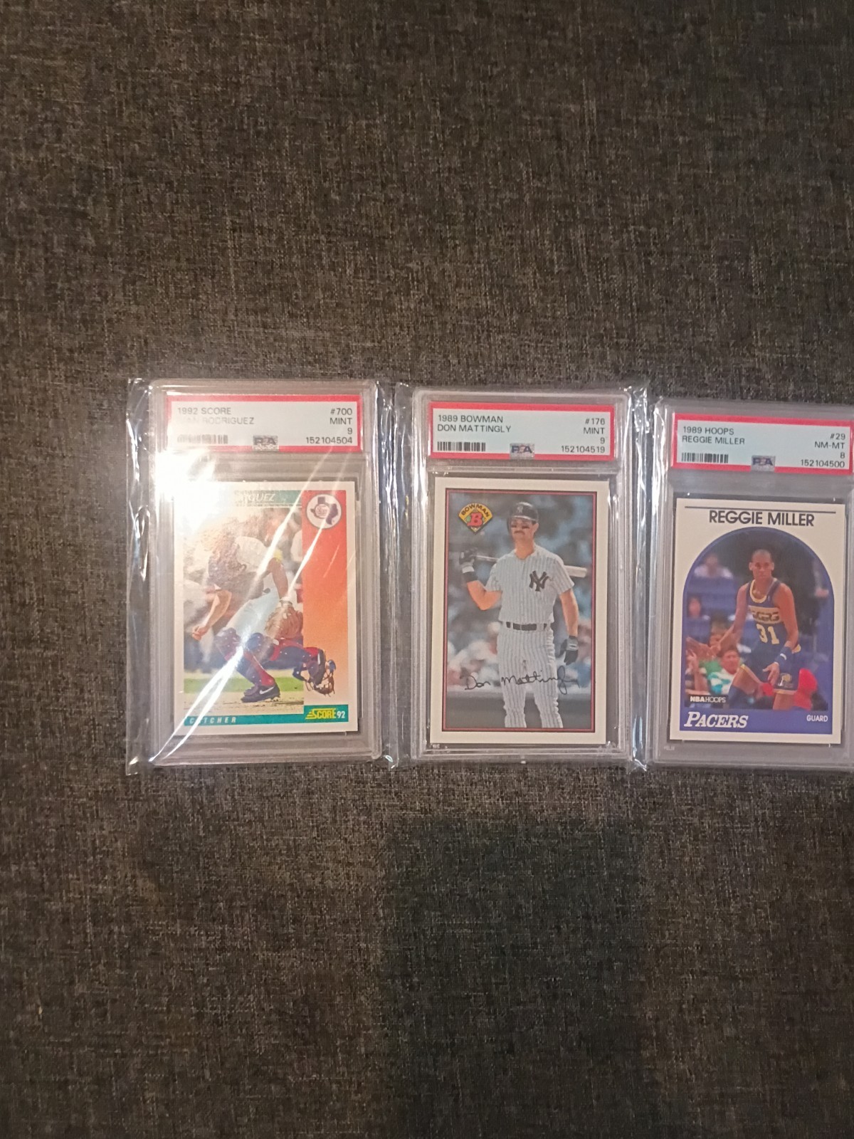 3 Mixed Sport PSA Graded Cards!