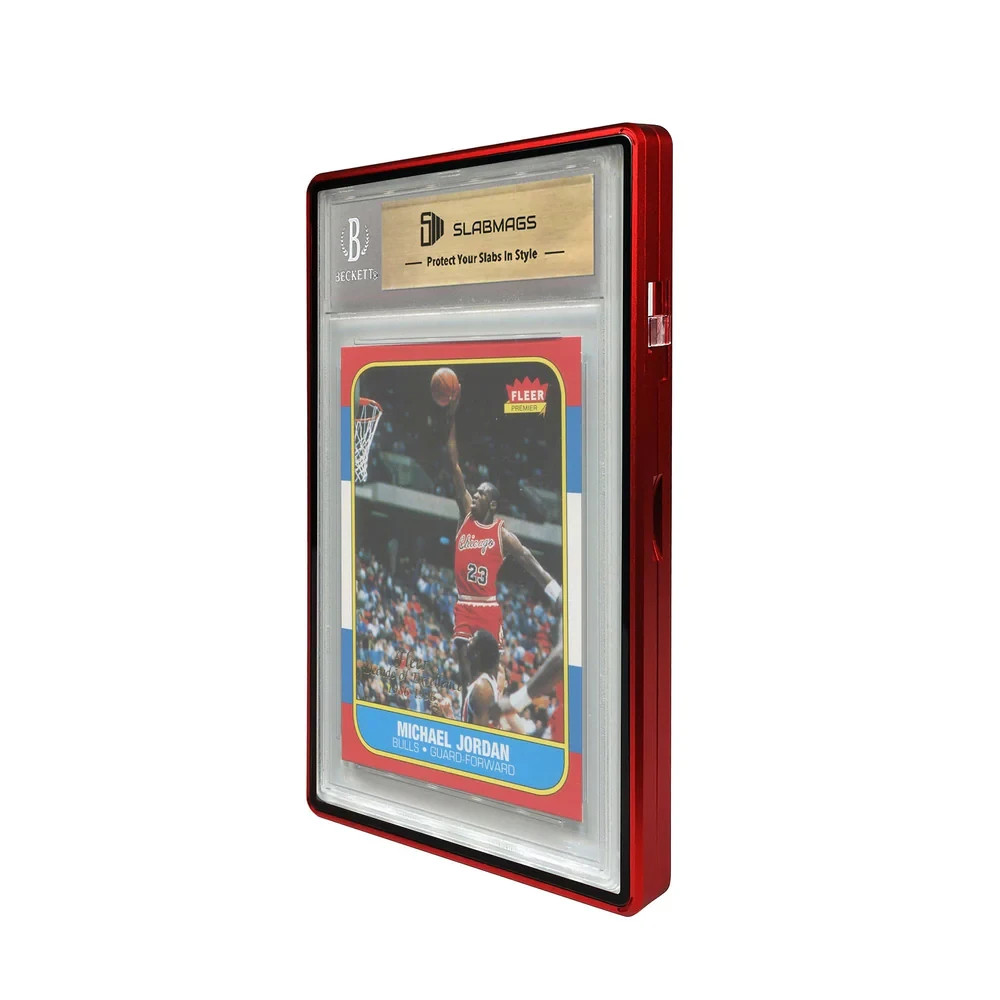 MEDIUM BGS SLABMAGS CASE – MATTE RED – FREE SHIPPING