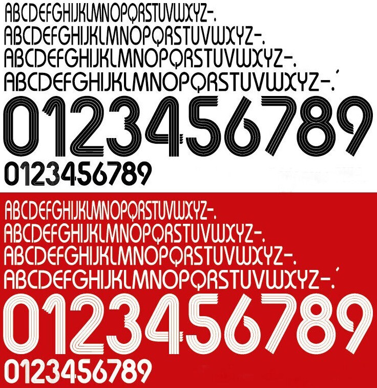 Name&Number Set For Germany World Cup 2006 National Home/Away Football Soccer