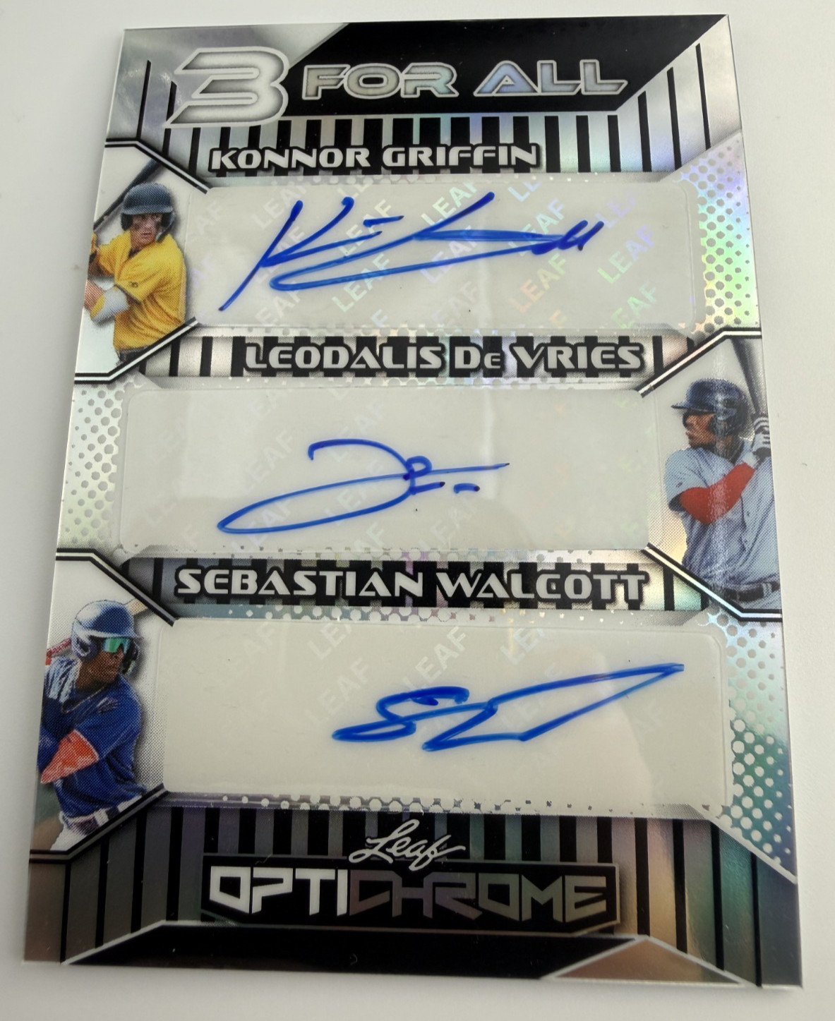 2025 Leaf 3 for all Konnor Griffin/Leodalis De Vries/Sebastia Walcott Auto 2/10