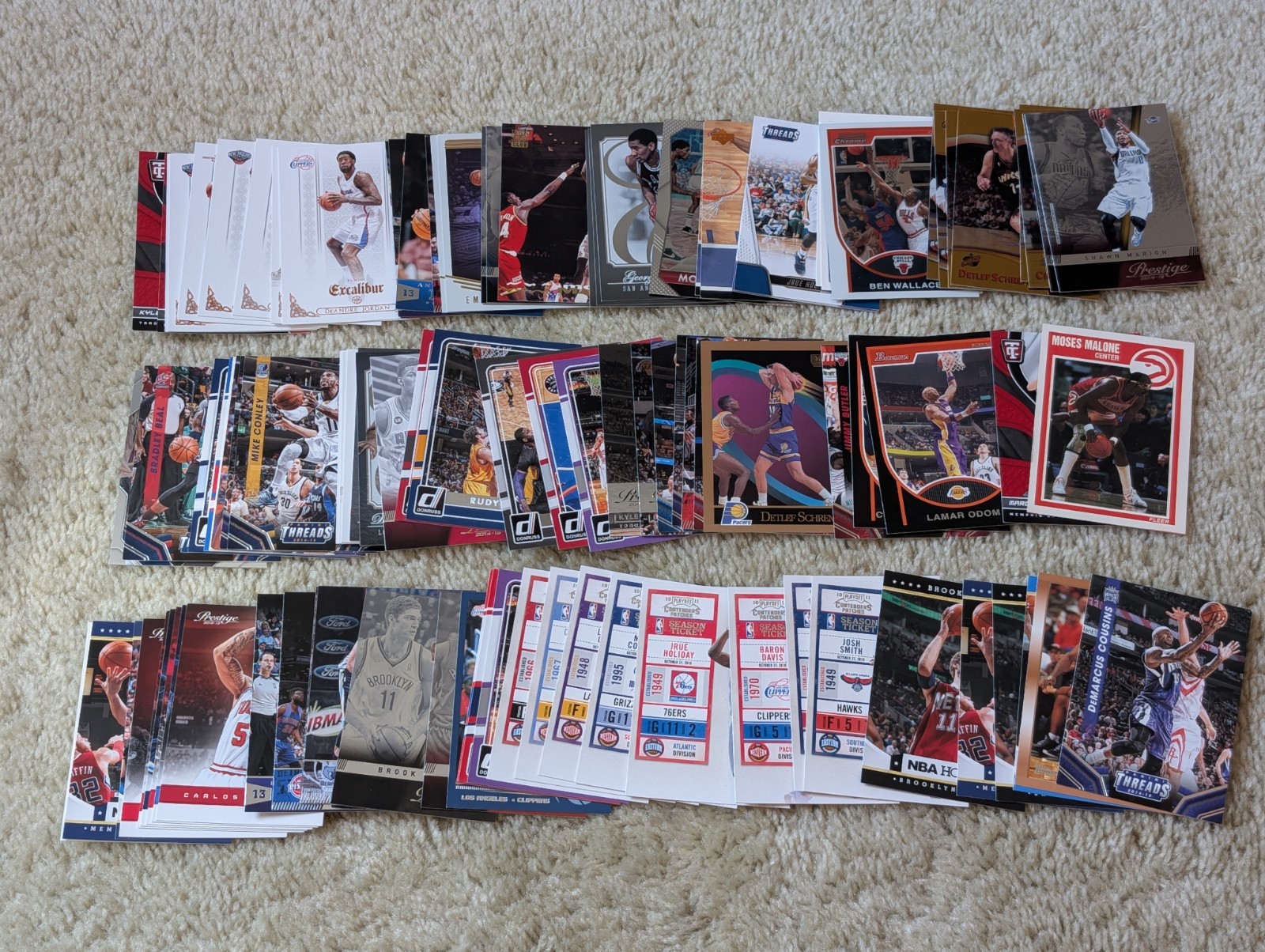 NBA Stars & HOF 450+ Card Lot- Topps Upper Deck Fleer Ultra Metal Great Mix 👀
