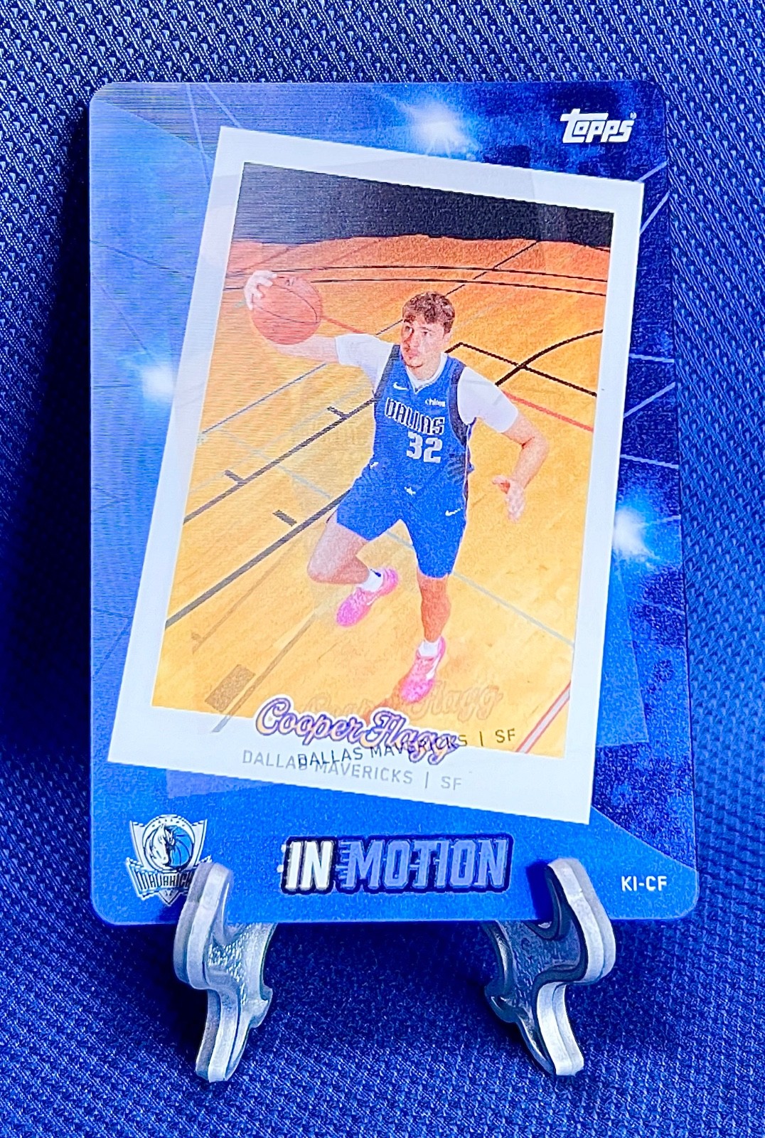 Cooper Flagg 2025 Topps Match Attax 3D IN MOTION LENTICULAR KICF RC 1:10 💎💎💎