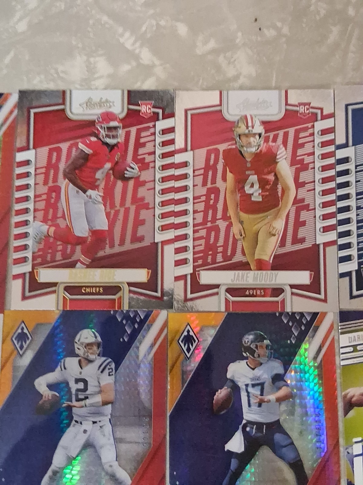30 Card Lot Of Mixed Football Cards Look At Pics B9