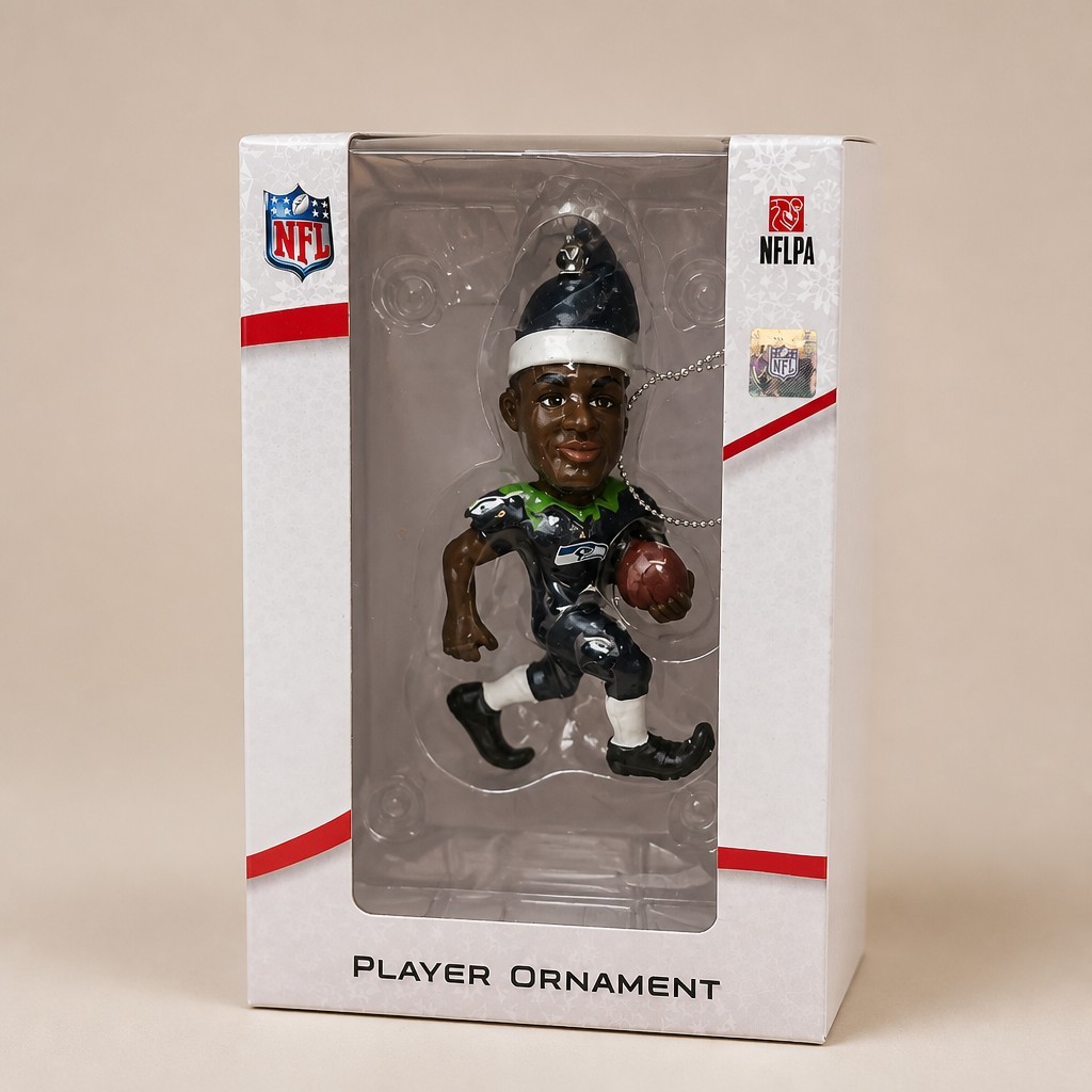 Seattle Seahawks Forever Collectibles • Elf Ornament • Christmas Decor